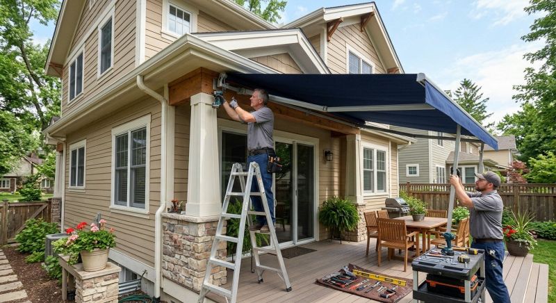 Awning Replacement in Marin County, CA