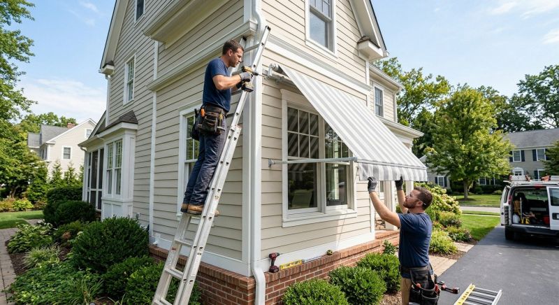 Home Awning Installation in Sonoma County, CA