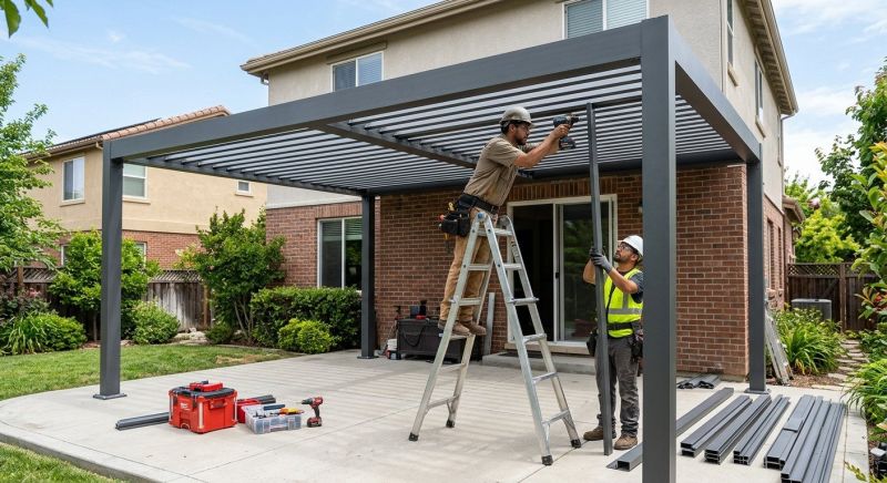 Patio Cover Installation in Napa, CA