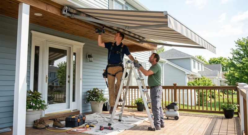 Retractable Awning Replacement in Napa, CA