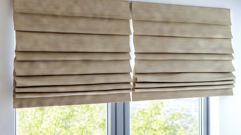 Roman Shade Hanging in Littleton, CO