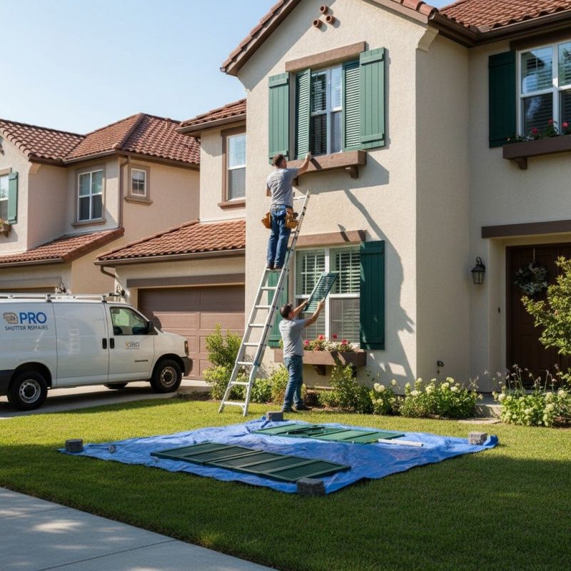 Local Shutter Repair pros at work