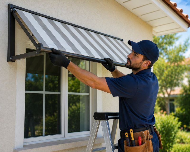 Window Awning Installation in Napa, CA