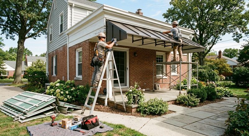 Aluminum Awning Replacement in Marin County, CA