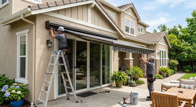 Custom Awnings Installation in Santa Rosa, CA