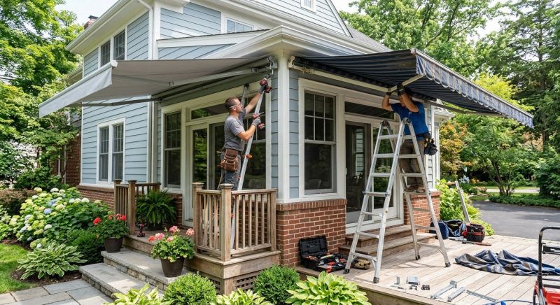Custom Awnings Installation in Marin County, CA