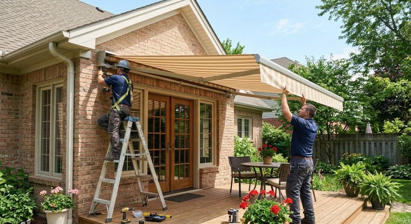 Deck Awning Replacement in Santa Rosa, CA