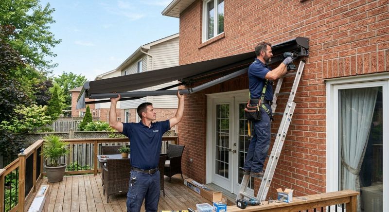 Deck Awning Replacement in Santa Rosa, CA