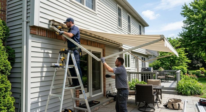 Home Awning Installation in Napa, CA