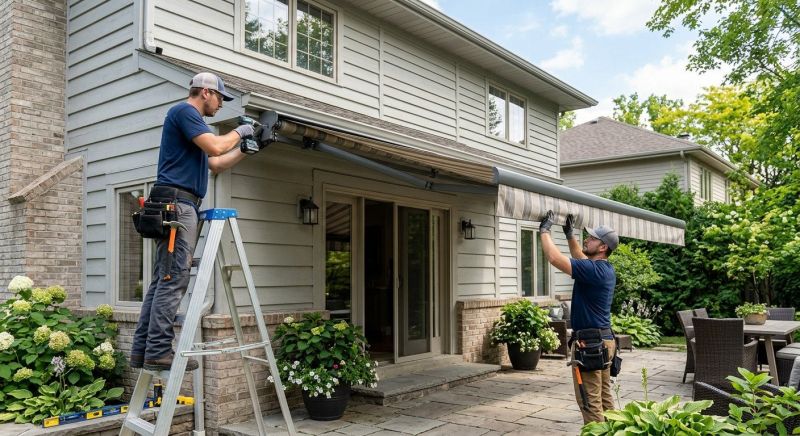 Home Awning Installation in Sonoma County, CA
