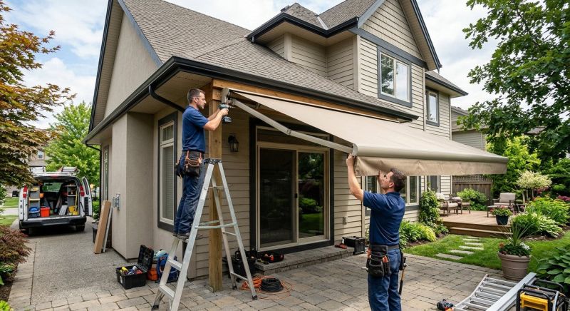 Home Awning Installation in Sonoma County, CA