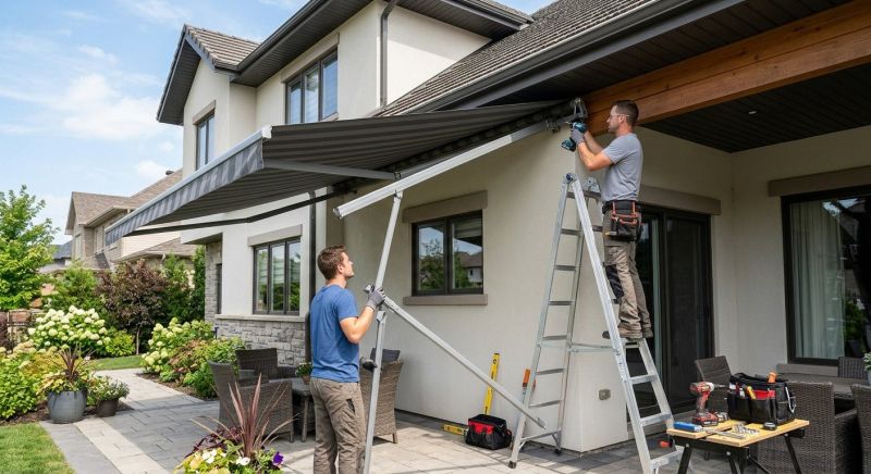 House Awning Installation in Napa, CA