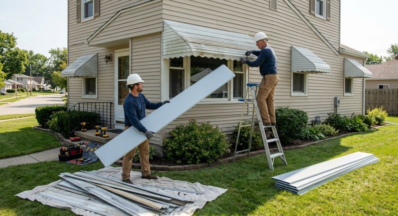 Metal Awning Replacement in Napa, CA