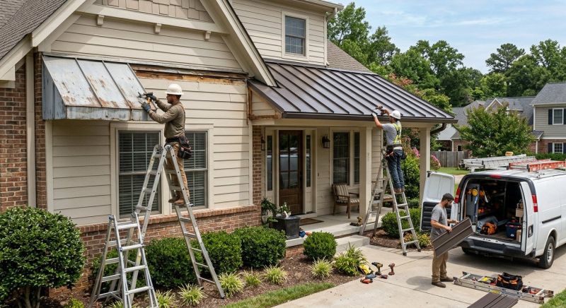 Metal Awning Service in Fayetteville, NC