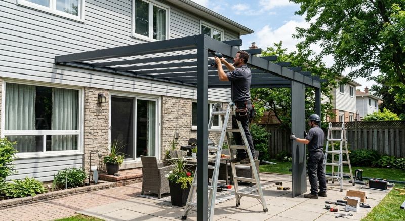 Metal Patio Cover Installation in Napa, CA