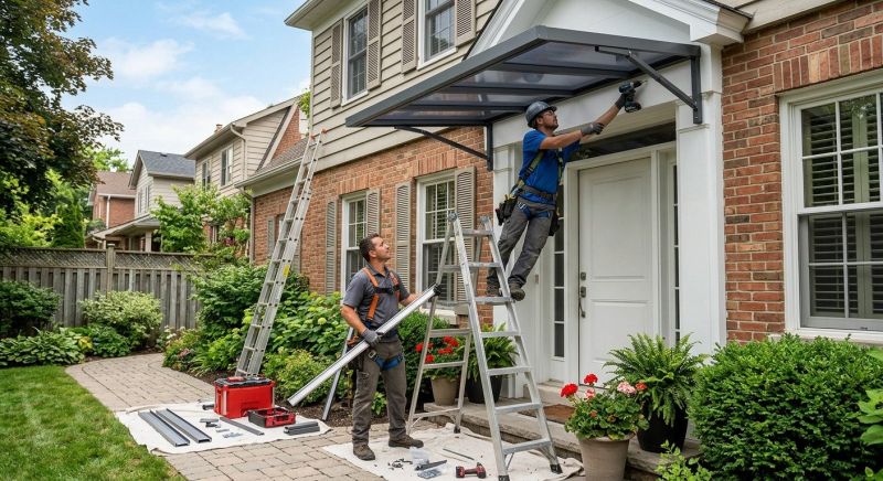 Metal Shade Installation in Fayetteville, NC