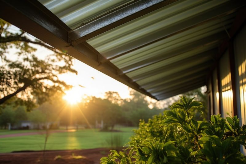 Metal Shade Installation in Napa, CA