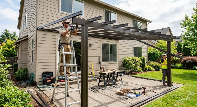 Patio Cover Installation in Santa Rosa, CA