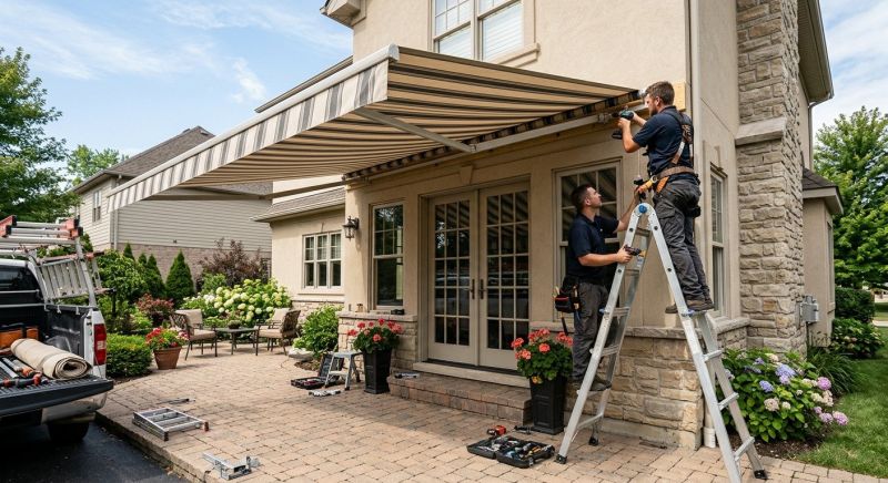 Retractable Awning Replacement in Napa, CA