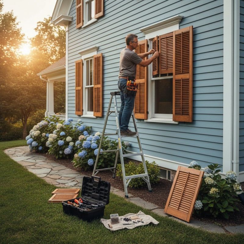 Shutter Handle Repair in Denver, CO
