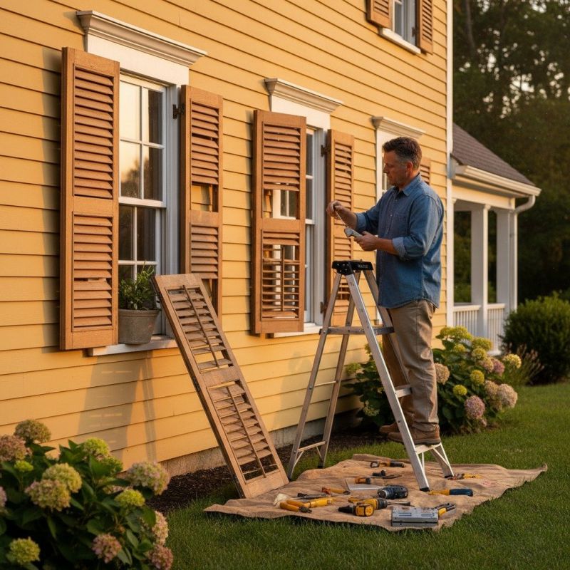 Shutter Reattachment in Boulder, CO