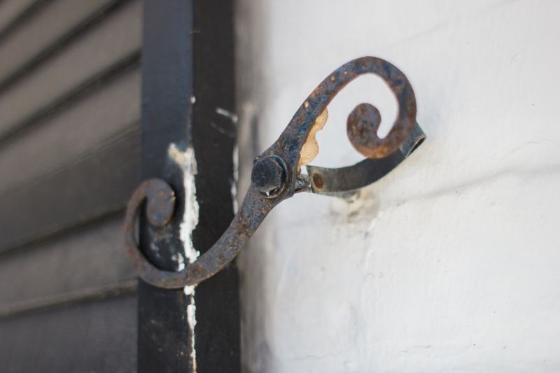 Rusty Shutter Components