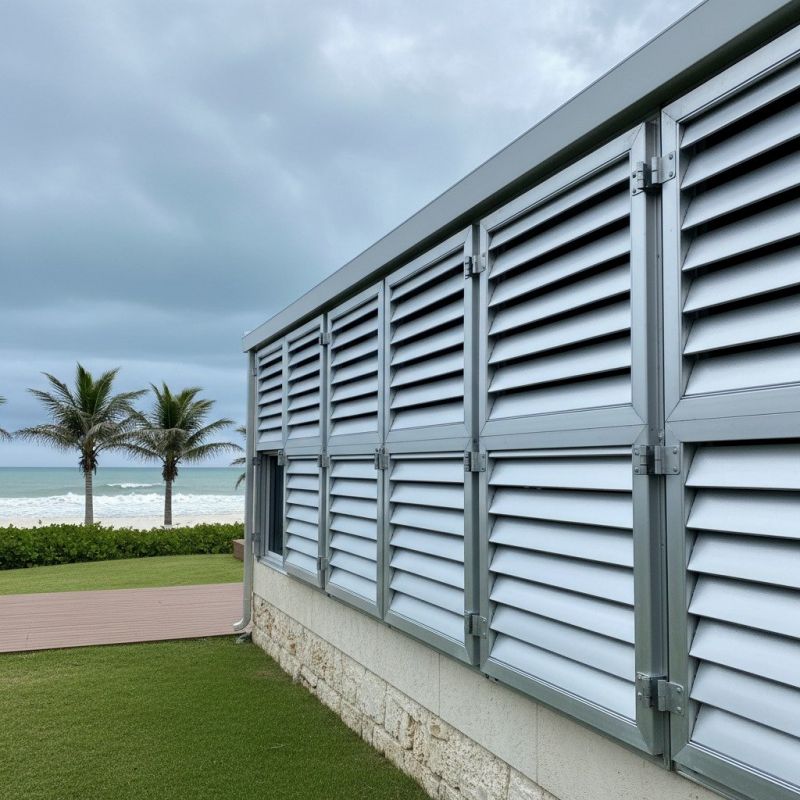 Wind Shutter Installation in Olathe, KS